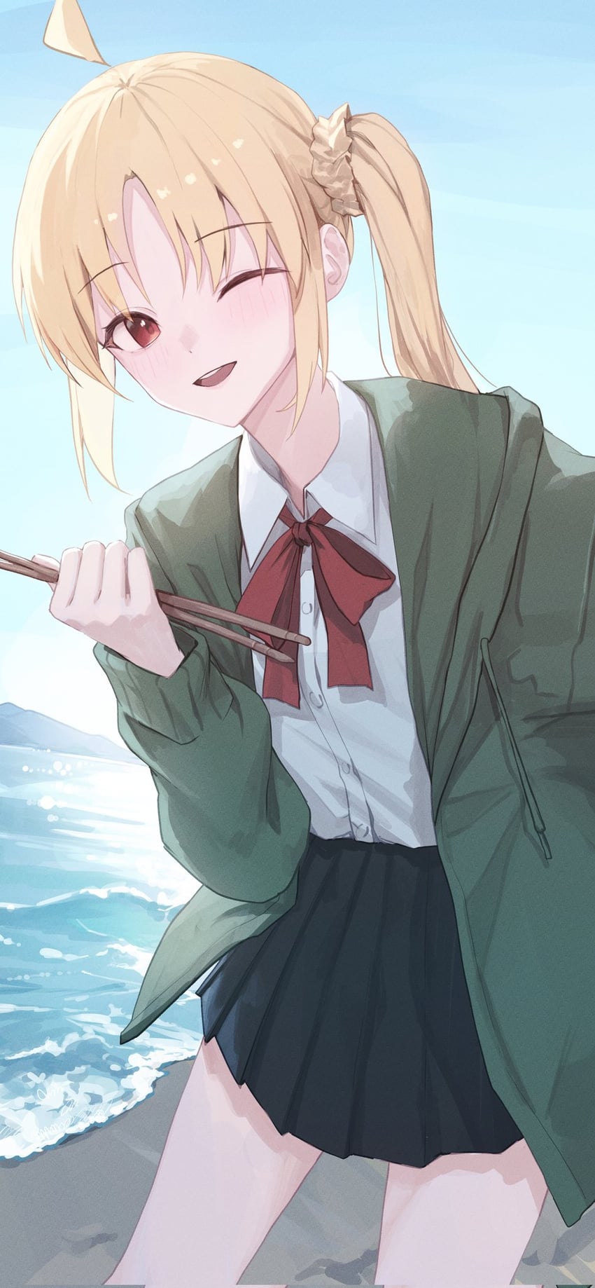 ijichi nijika (bocchi the rock!) drawn by huhi_(huhi_1211)