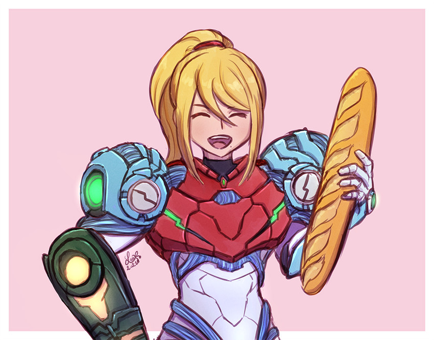 samus aran (metroid and 1 more) drawn by lauceryse