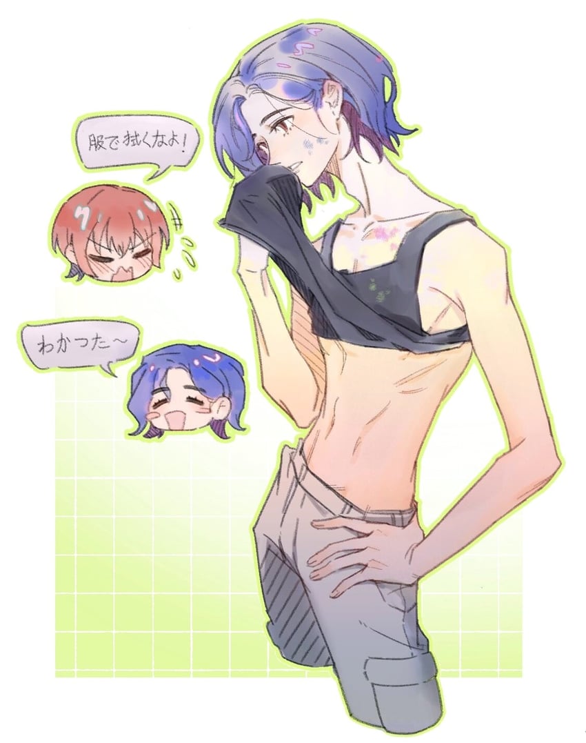 amate yuzuriha and shuji ito (gundam and 1 more) drawn by mtyyjy