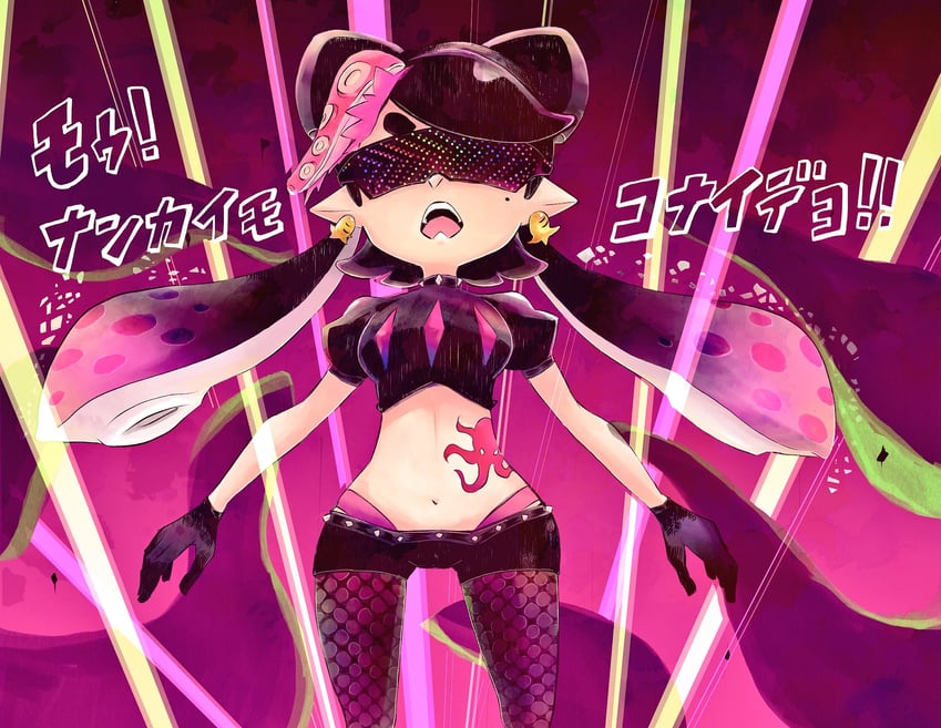 callie (splatoon and 1 more) drawn by okome_2g2g