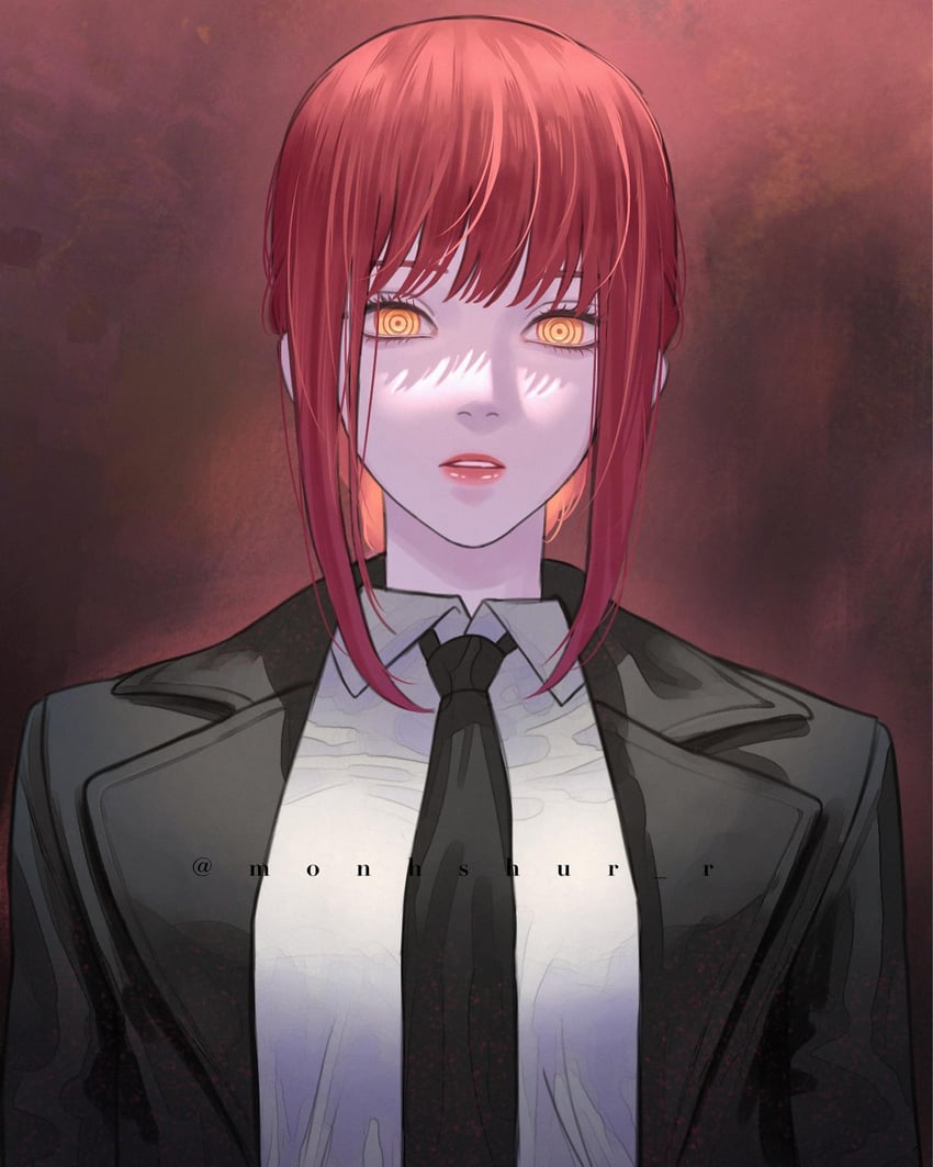 makima (chainsaw man) drawn by monhshur_r