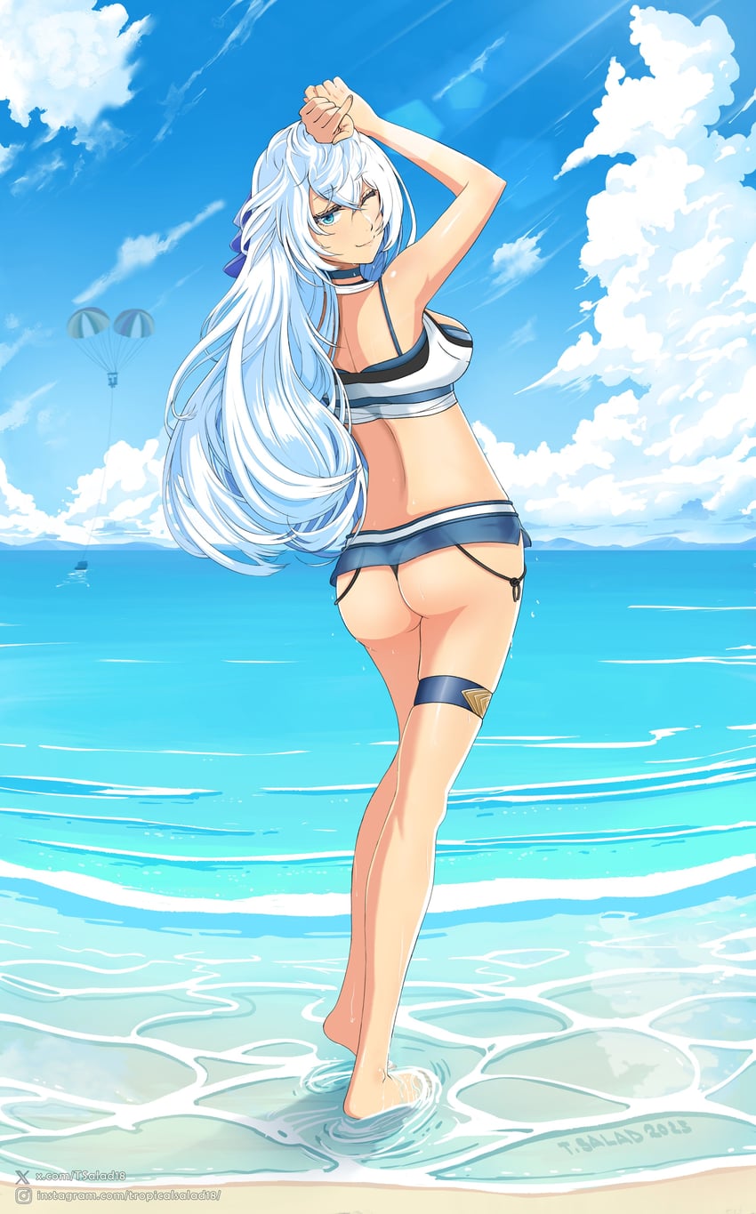 shizuna rem misurugi (eiyuu densetsu and 1 more) drawn by tropicalsalad18