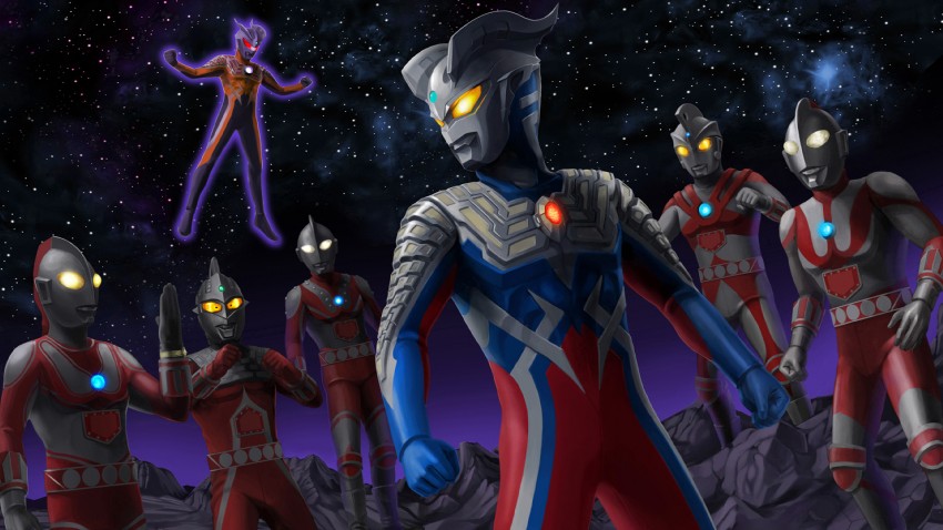 ultraman, ultraseven, ultraman zero, ultraman jack, ultraman ace, and 2 more (ultra series and 2 more) drawn by matchin