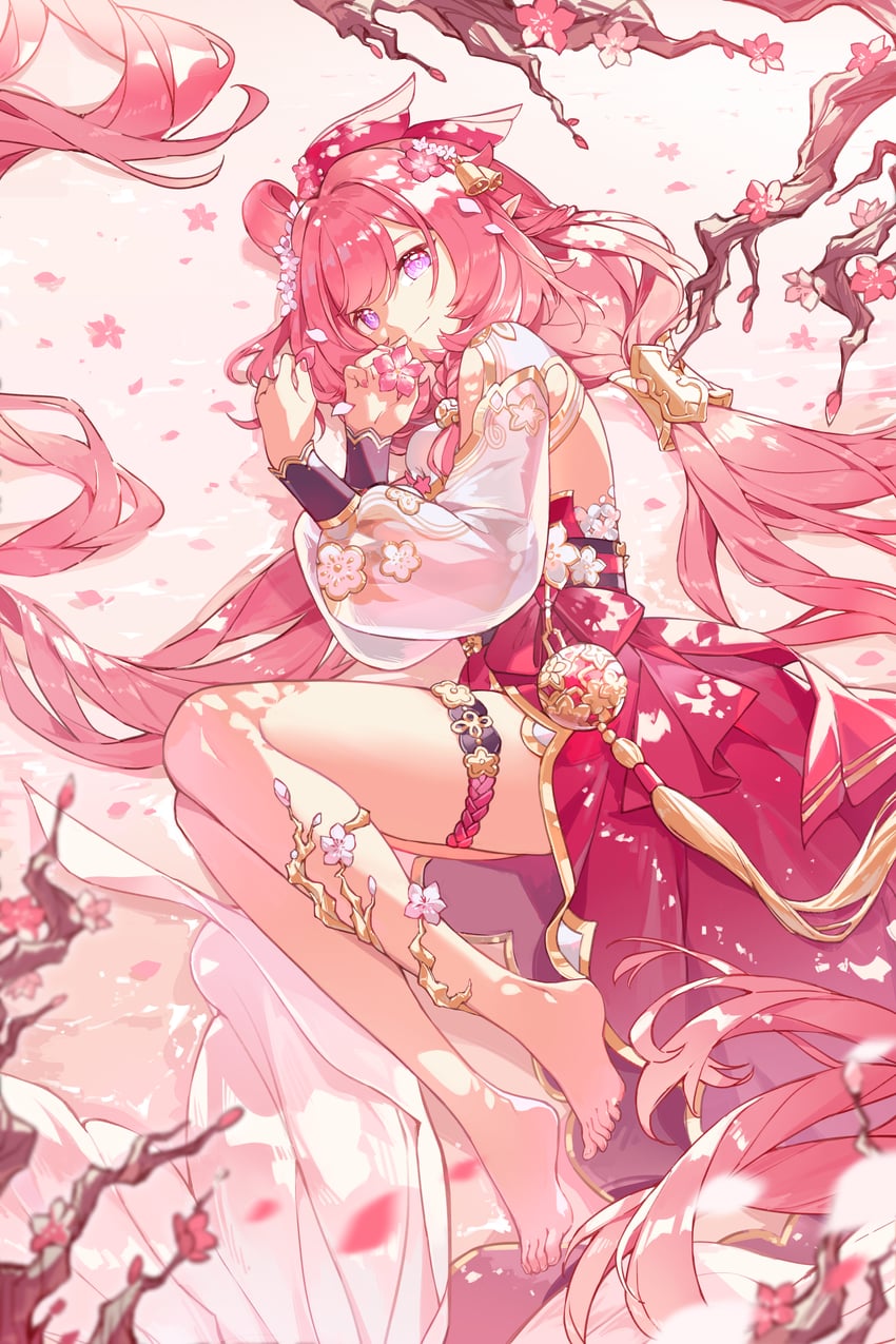 elysia (honkai and 1 more) drawn by gao_hai_takami