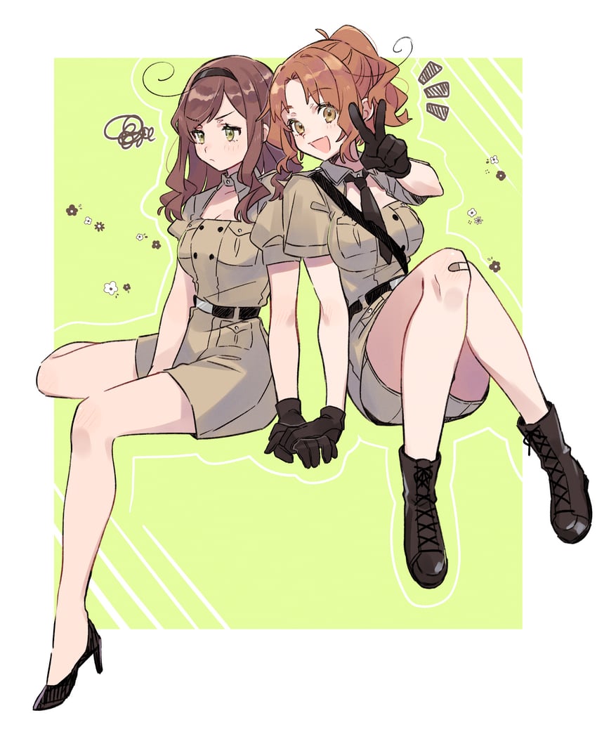 northern italy and southern italy (axis powers hetalia) drawn by harunpi