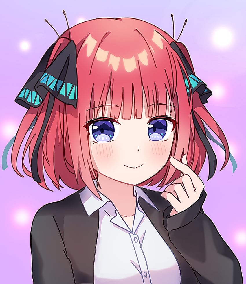 nakano nino (go-toubun no hanayome) drawn by nene_man