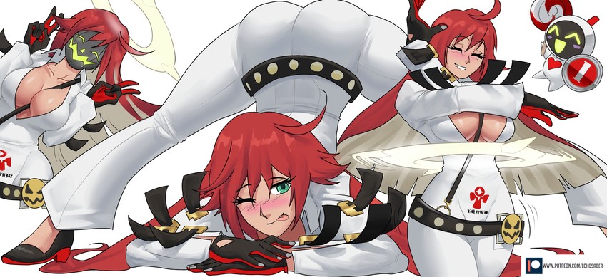 jack-o' valentine (guilty gear and 1 more) drawn by echo_saber