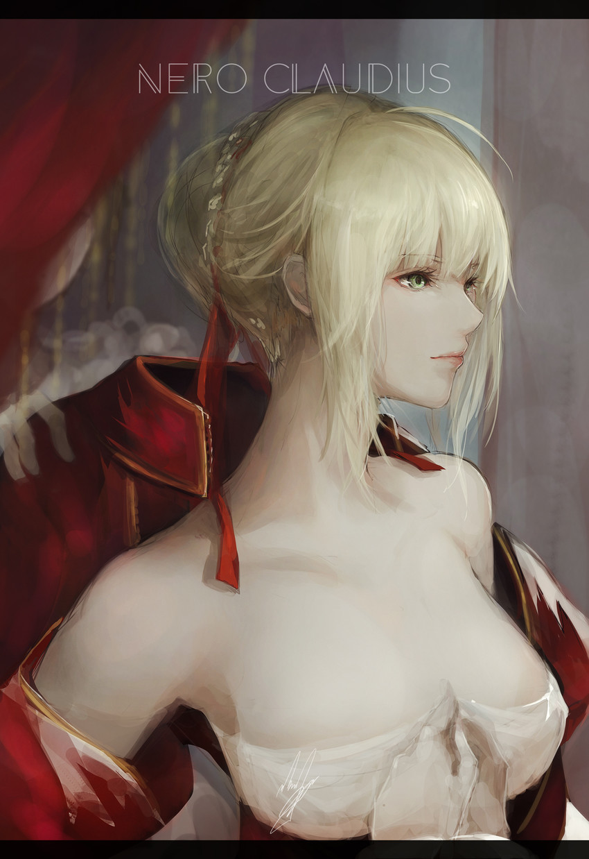 nero claudius (fate and 1 more) drawn by marumoru