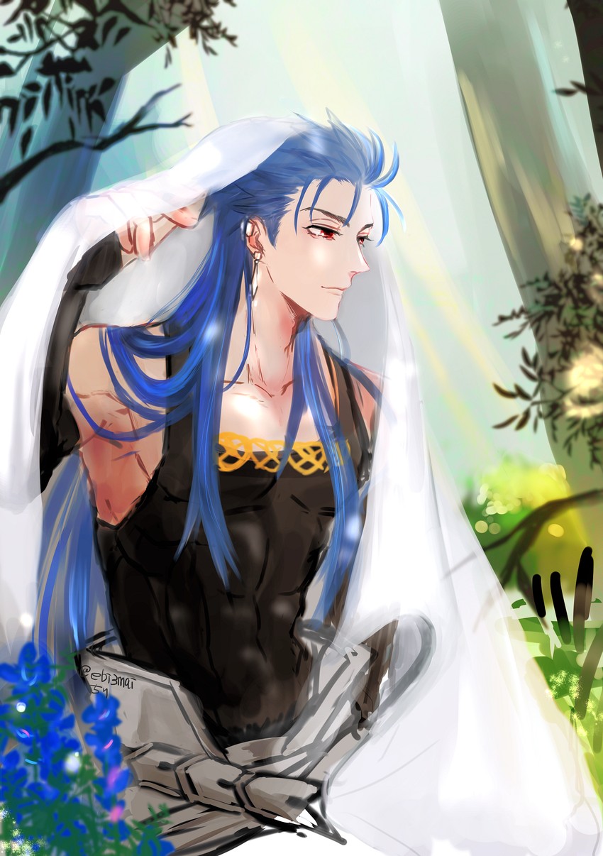 Cu Chulainn And Cu Chulainn Fate And 1 More Drawn By Chiritaros Danbooru