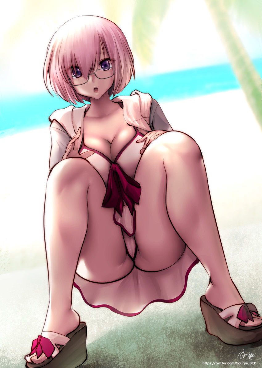 mash kyrielight (fate and 1 more) drawn by souryu