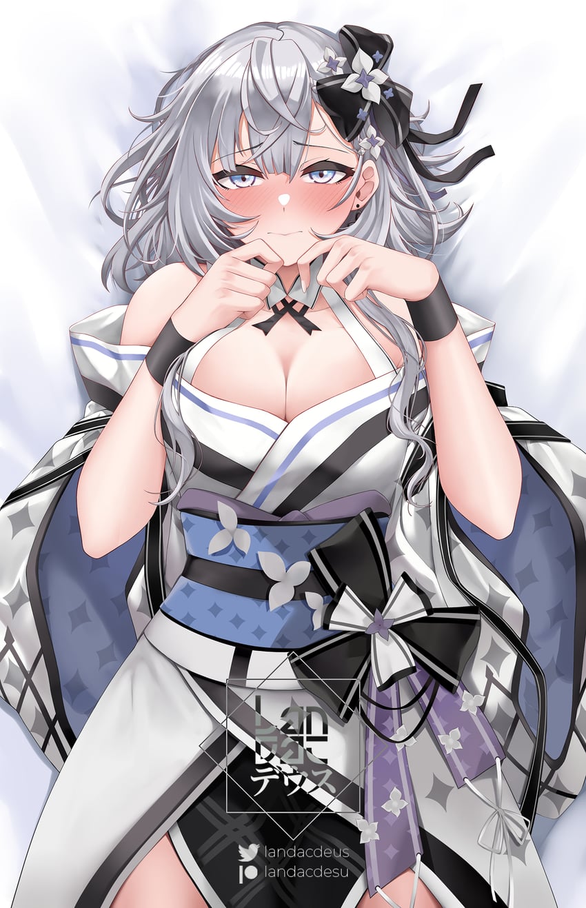 vestia zeta (hololive and 1 more) drawn by landacdeus