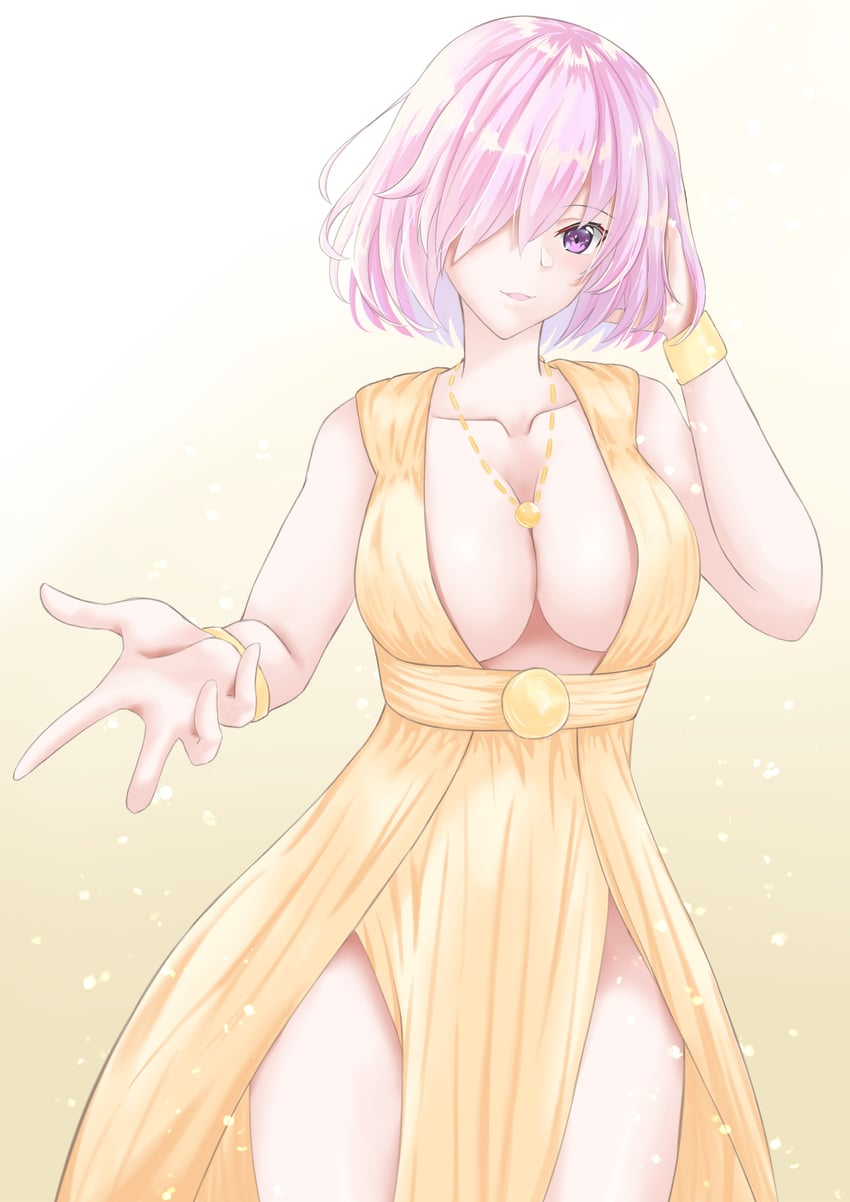 mash kyrielight (fate and 1 more) drawn by kueru_1285
