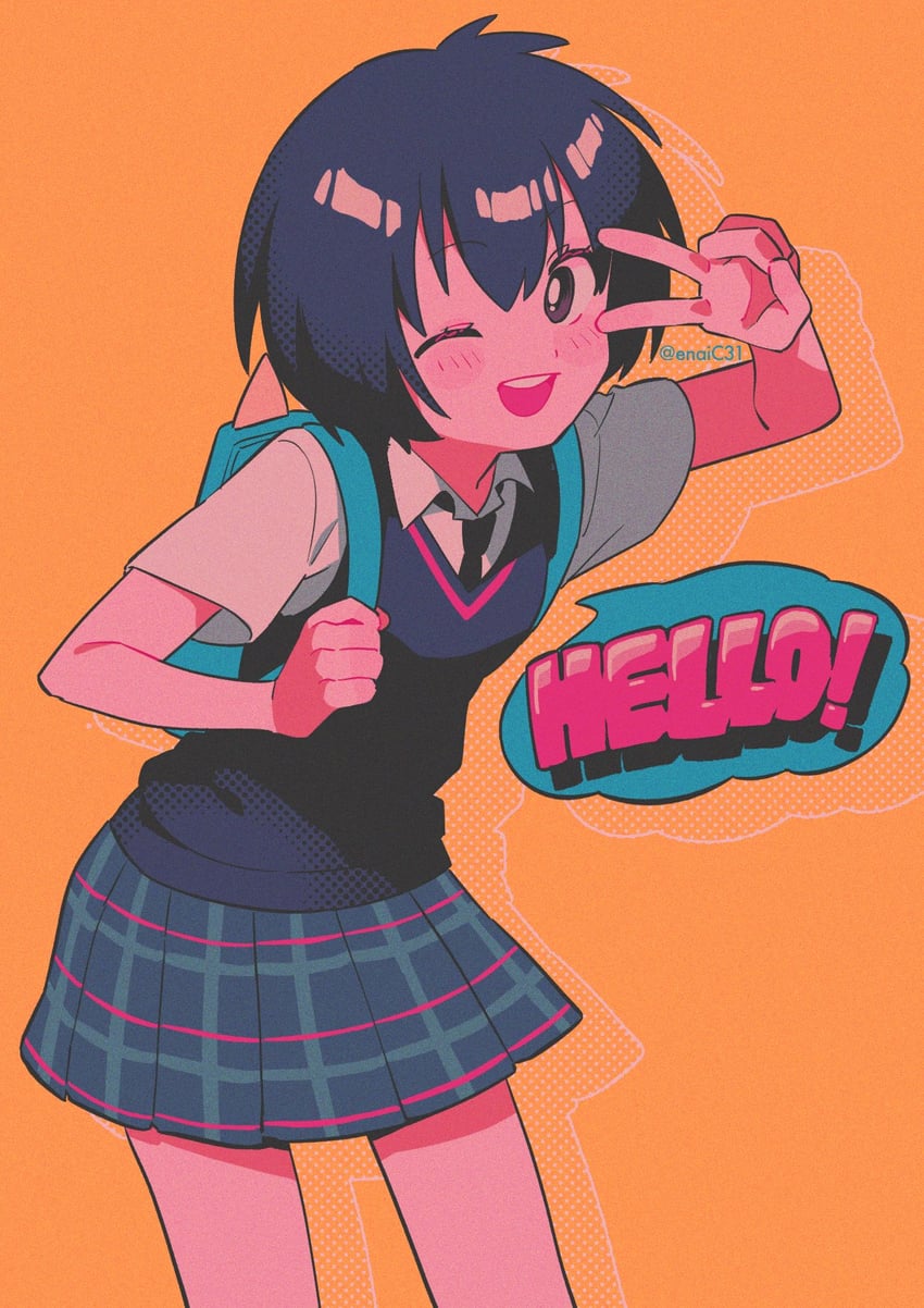peni parker (marvel and 3 more) drawn by menma_(enaic31)