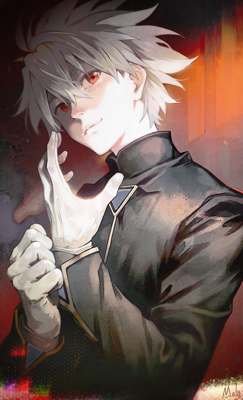 nagisa kaworu (neon genesis evangelion) drawn by kyuuba_melo