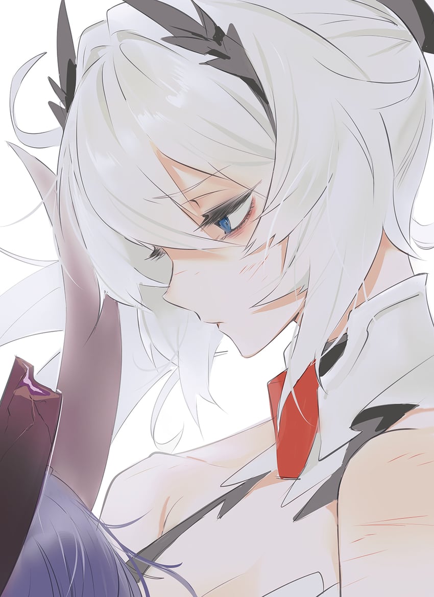kiana kaslana and raiden mei (honkai and 1 more) drawn by tofu_crust