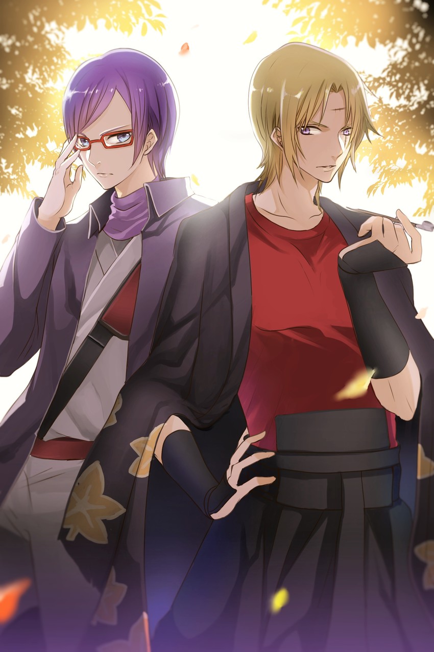 tsukuyo, sarutobi ayame, tsukiyu, and sarutobi akio (gintama) drawn by kanzaki_shion_(ichigopanikku)
