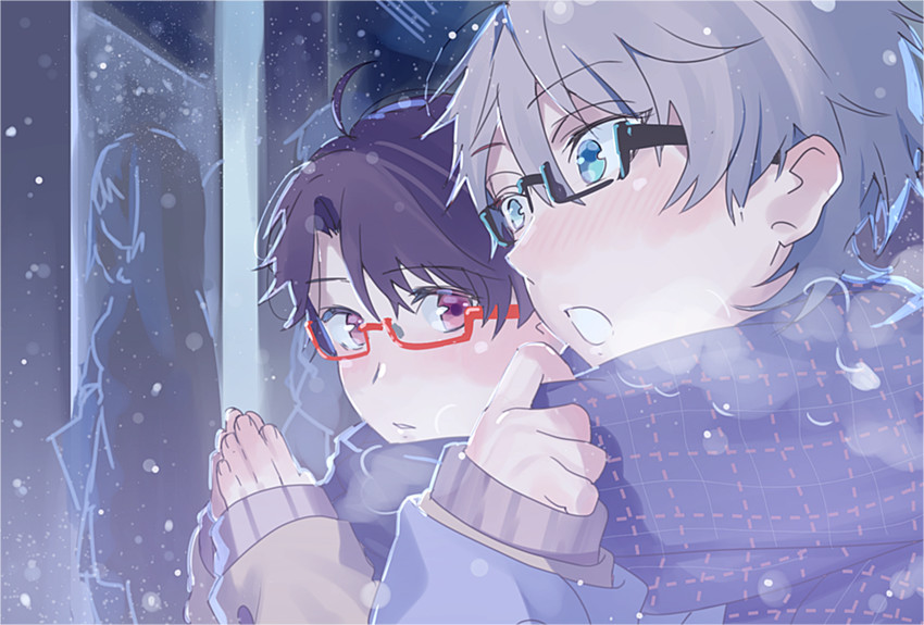 slaine troyard and kaizuka inaho (aldnoah.zero) drawn by takaraizu