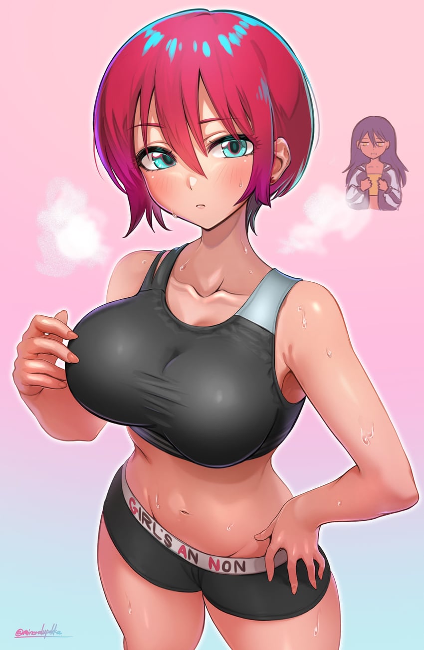 amate yuzuriha and nyaan (gundam and 1 more) drawn by duralu500