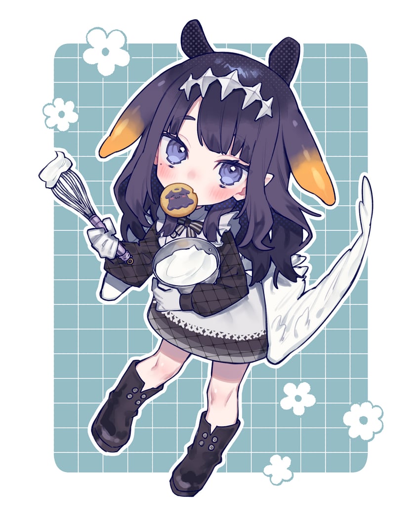 ninomae ina'nis (hololive and 1 more) drawn by chiyomaru_(yumichiyo0606)