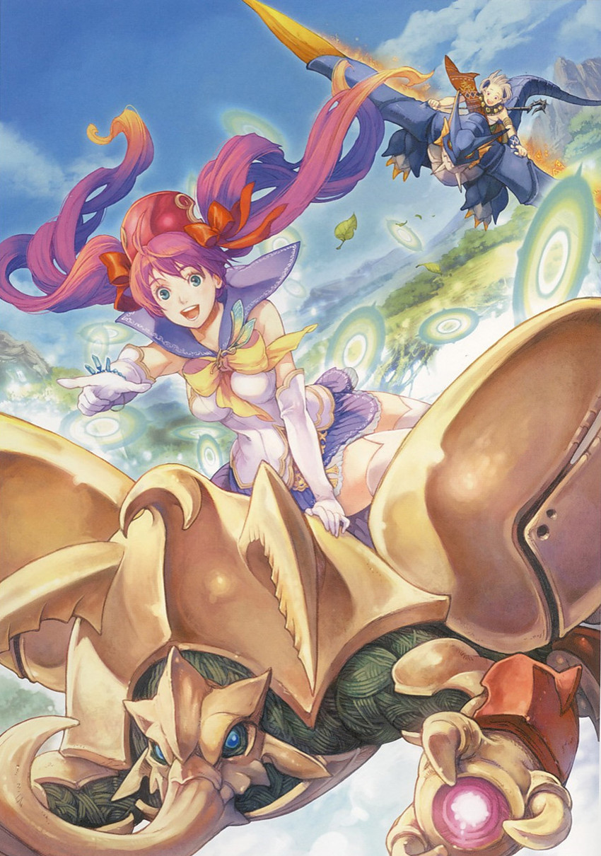 reco, kiniro, palm, and hirow (mushihime-sama and 1 more) drawn by haccan