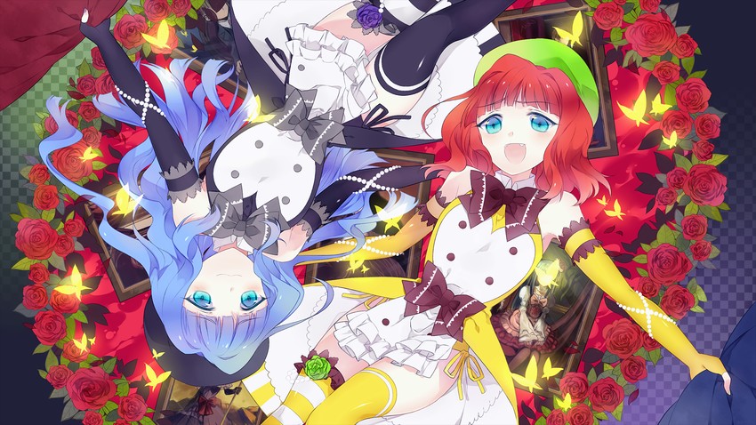beatrice, furudo erika, eva beatrice, willard h. wright, zepar, and 1 more (umineko no naku koro ni) drawn by towa1