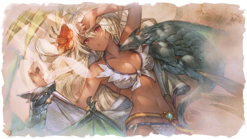 zooey (granblue fantasy and 1 more) drawn by minaba_hideo