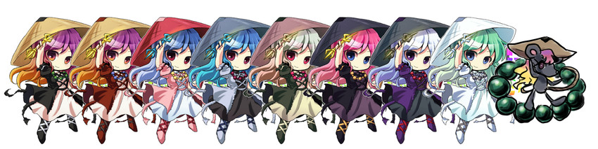 hijiri byakuren (touhou and 1 more) drawn by ys_(fall)