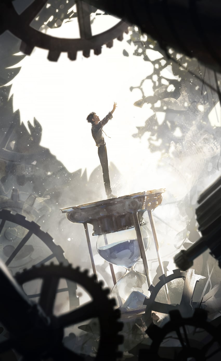 okabe rintarou (steins;gate and 1 more) drawn by dino_(dinoartforame)