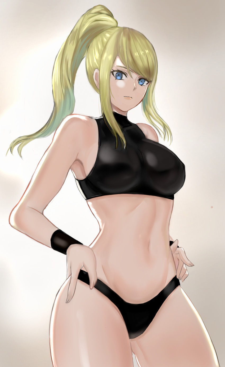 samus aran (metroid and 1 more) drawn by ru_(16857772)