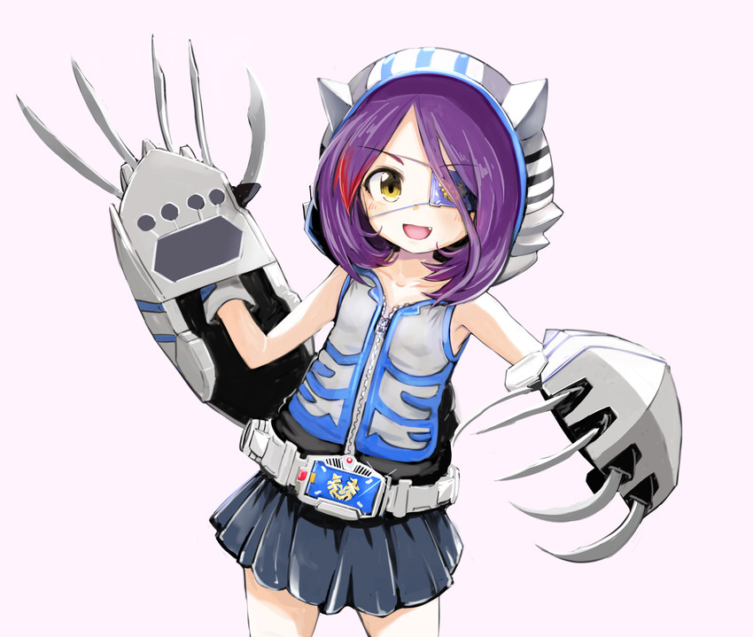 hayasaka mirei and kamen rider tiger (idolmaster and 3 more) drawn by momo_(higanbana_and_girl)