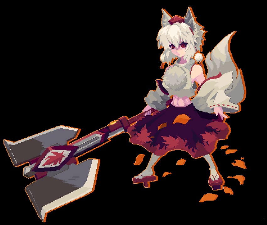 inubashiri momiji (touhou and 1 more) drawn by mmmmatimmmmati