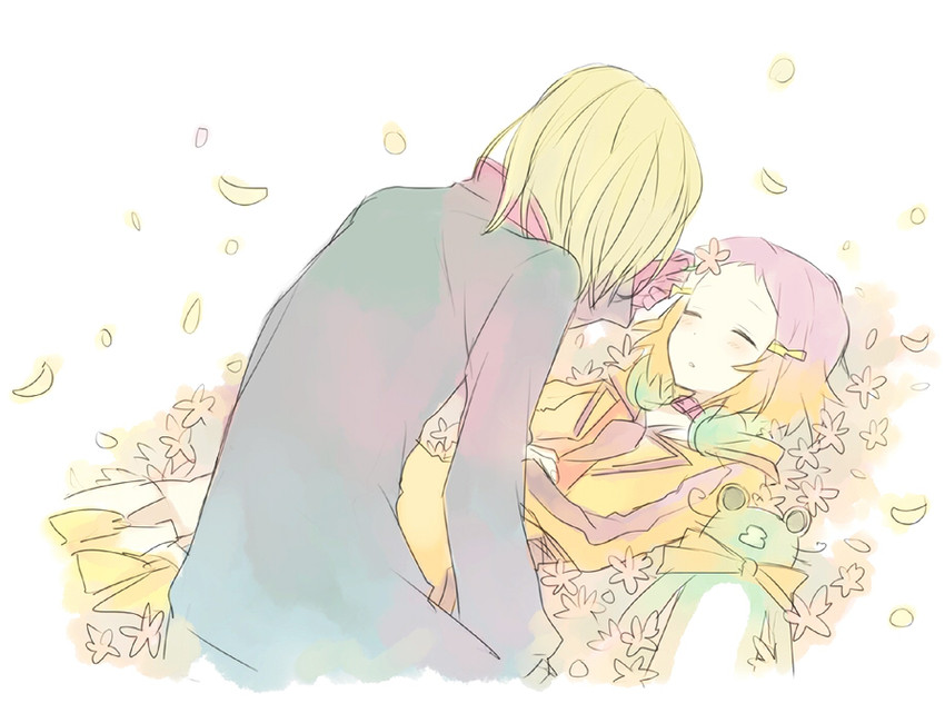 yunoha thrul, jin musou, and tama (aquarion and 1 more) drawn by hani_(udauda)