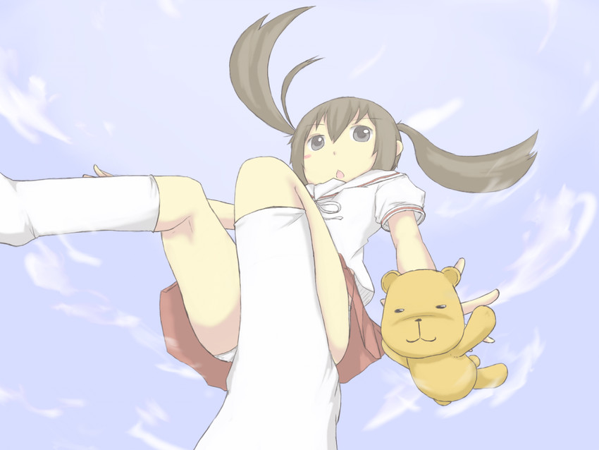 minami kana and fujioka-kuma (minami-ke) drawn by migawa_korai