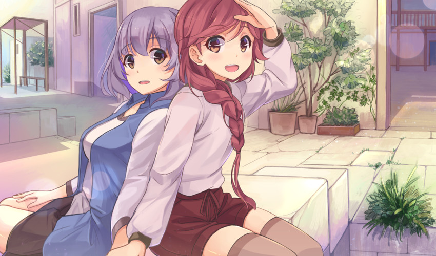 yume and shihoru (hai to gensou no grimgar) drawn by hinoshita_akame