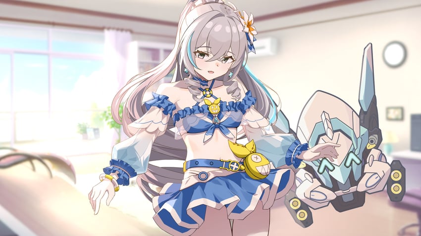 bronya zaychik and homu (honkai and 1 more) drawn by doge_onion