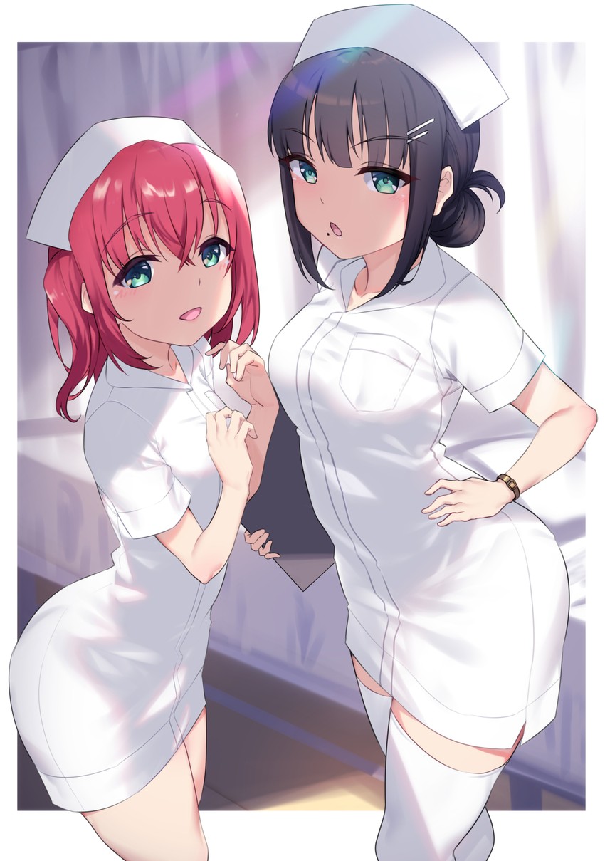 kurosawa dia and kurosawa ruby (love live! and 1 more) drawn by yamaori_(yamaorimon)