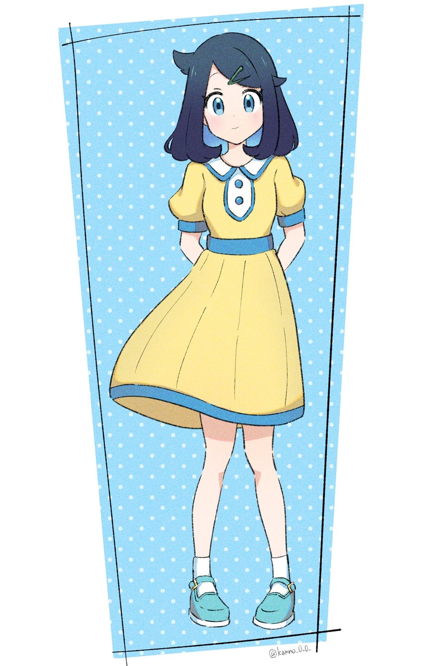 liko (pokemon and 1 more) drawn by kanno_0v0