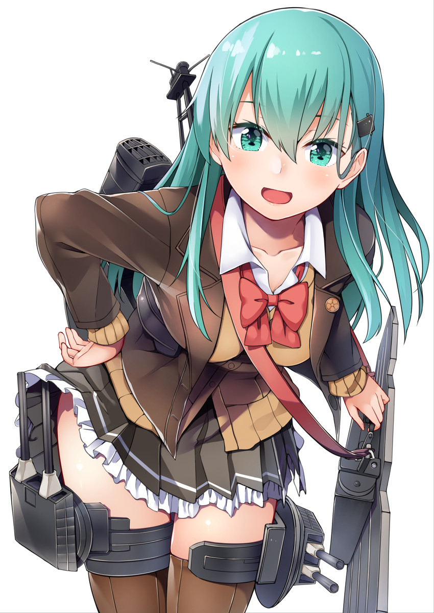 suzuya and suzuya kai ni (kantai collection) drawn by byte_(allbyte)