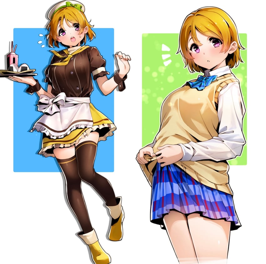 koizumi hanayo (love live! and 1 more) drawn by nakano_maru