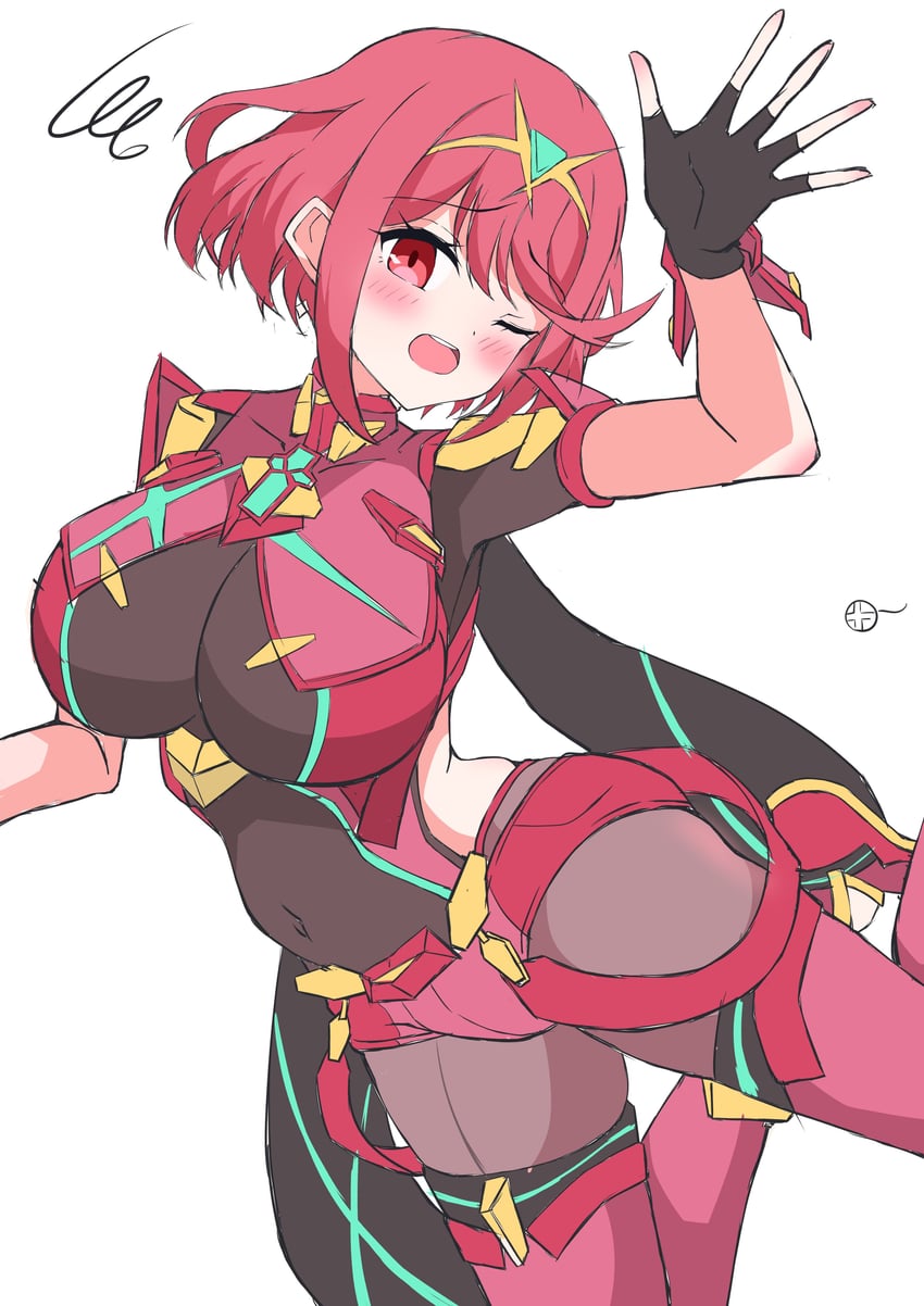 pyra (xenoblade chronicles and 2 more) drawn by otama_(otama_ladle23)