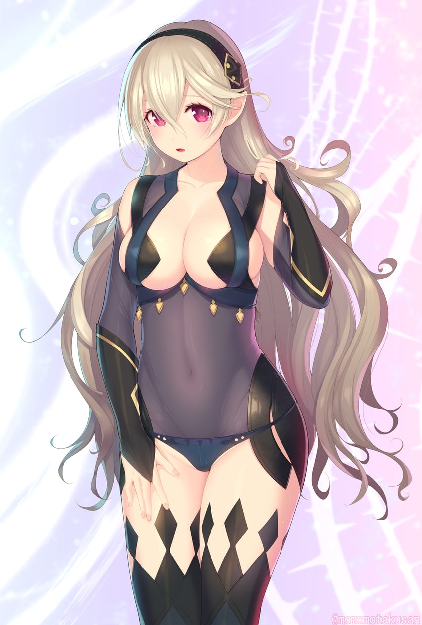 female corrin and nyx (fire emblem and 1 more) drawn by kashiwamochi_yomogi
