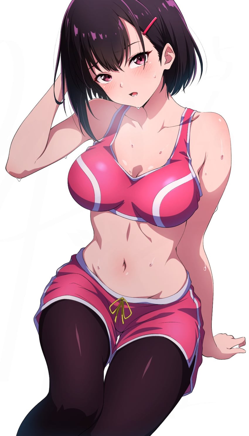 mikazuki shizuka (zom 100: zombie ni naru made ni shitai 100 no koto) drawn by nishizuki_shino