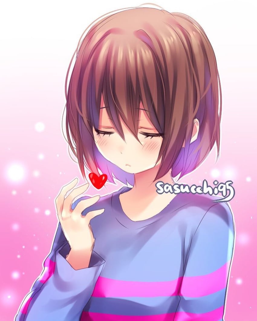frisk (undertale) drawn by sasucchi95