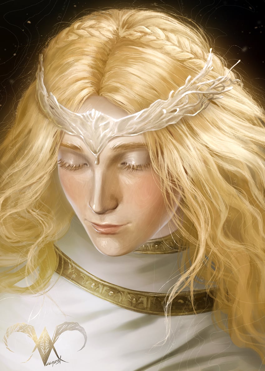 miquella (elden ring) drawn by eenurgl