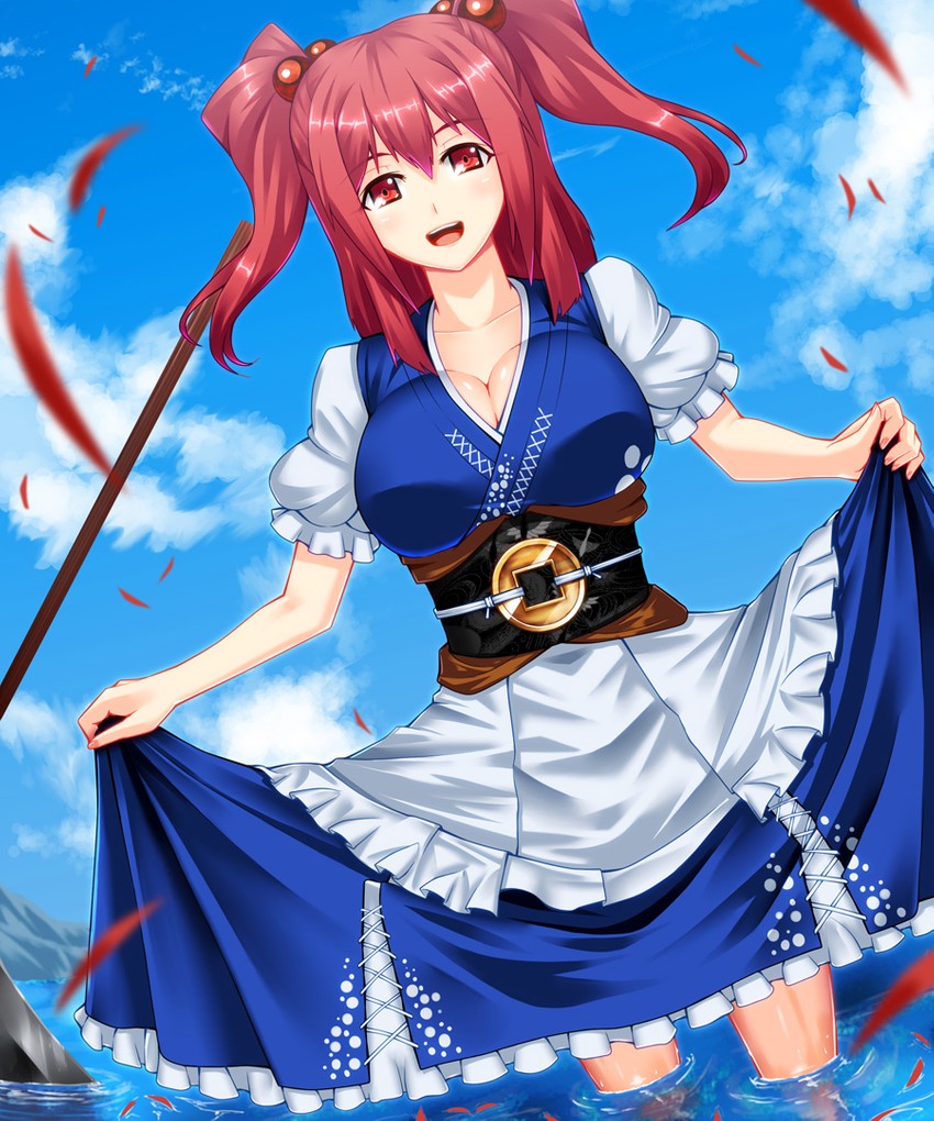 onozuka komachi (touhou) drawn by fumizuki_homura