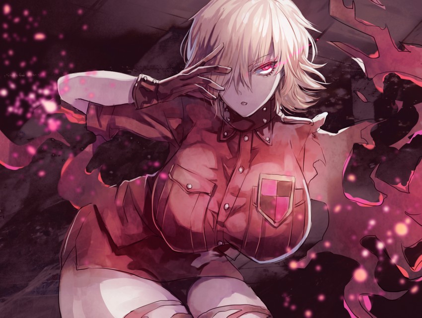 seras victoria (hellsing) drawn by clona