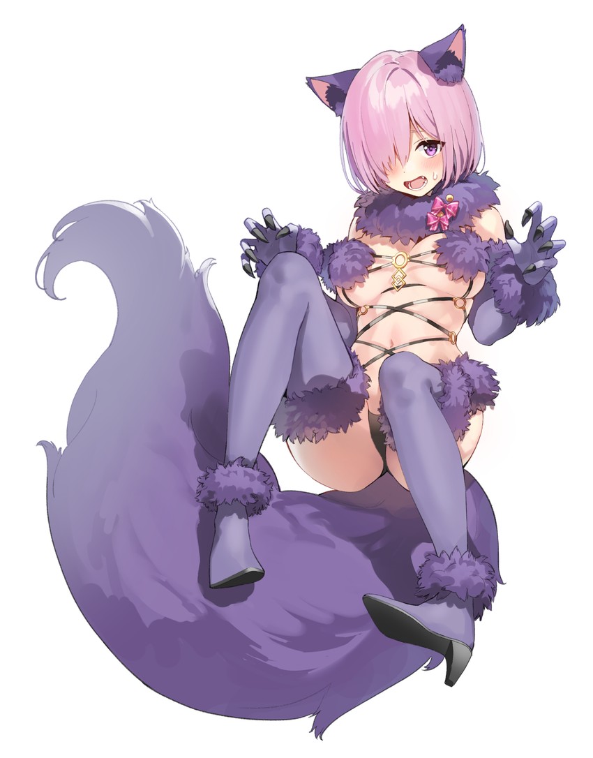 mash kyrielight (fate and 1 more) drawn by mx2j