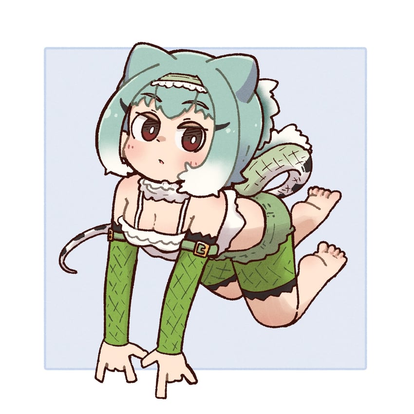 chinese water dragon (kemono friends) drawn by sorairo_meronpan
