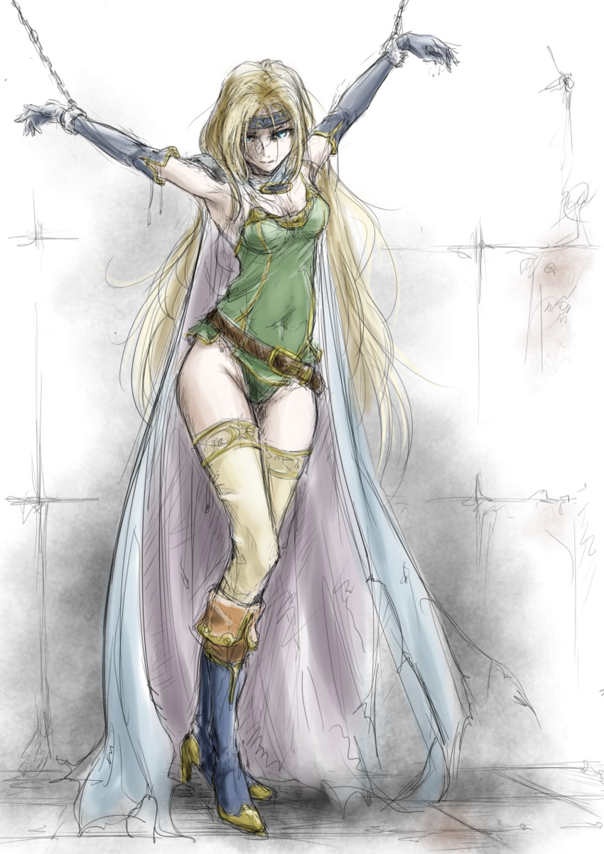 celes chere (final fantasy and 1 more) drawn by drejon