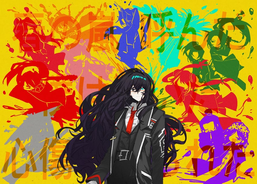 hong lu, jia xichun, jia qiu, jia huan, xue baochai, and 8 more (project moon and 2 more) drawn by awucyebal